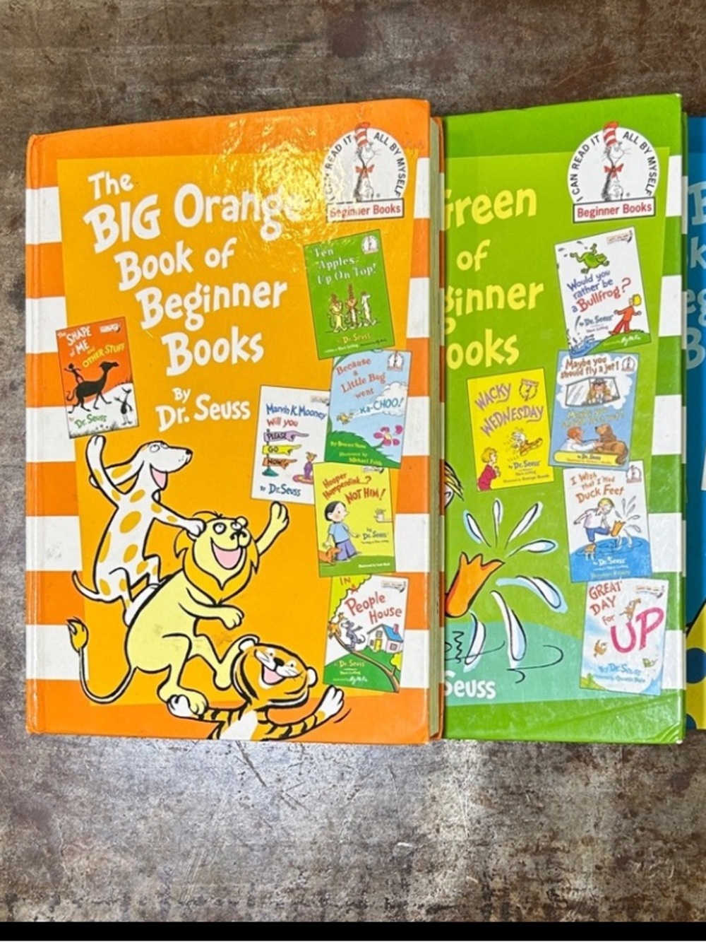 I Can Read It Big Orange and Green Beginner Book Sets
